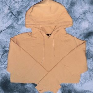Urban Outfitters Cropped Pullover Hoodie